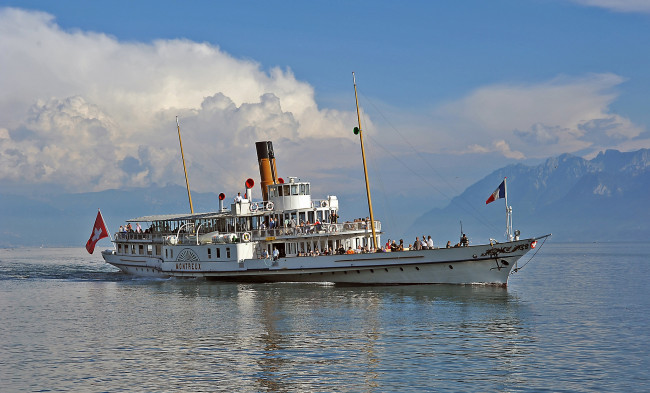 Обои картинки фото корабли, пароходы, пароход, колесный