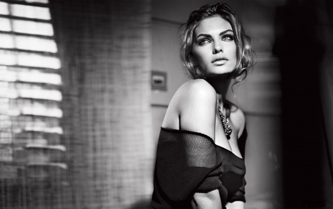 Обои картинки фото девушки, -unsort , Черно-белые обои, girl