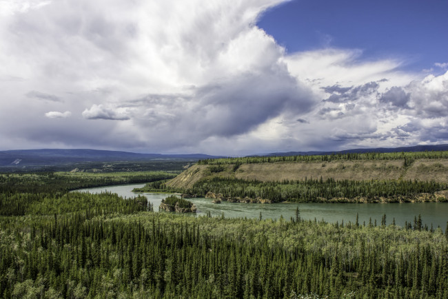 Обои картинки фото природа, реки, озера, горы, лес, река