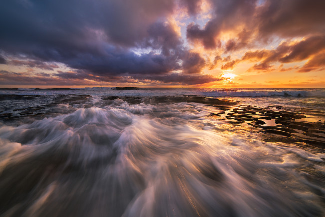 Обои картинки фото природа, восходы, закаты, рассвет