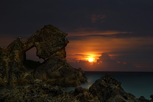 Обои картинки фото природа, восходы, закаты, сумерки