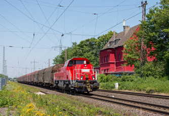 Картинка техника поезда локомотив рельсы состав