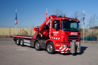 Картинка автомобили scania g480 body short cab rigid bed flat with