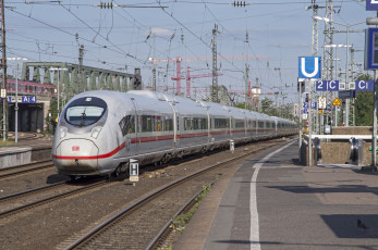 Картинка техника электровозы состав локомотив рельсы