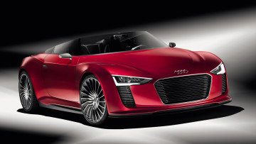 обоя audi e-tron spyder concept 2011, автомобили, audi, e-tron, spyder, concept, 2011