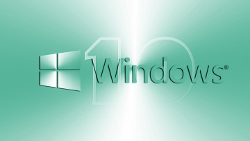 Картинка компьютеры windows+10 фон логотип
