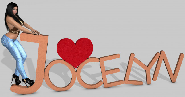 Обои картинки фото 3д графика, люди , people, взгляд, девушка, фон