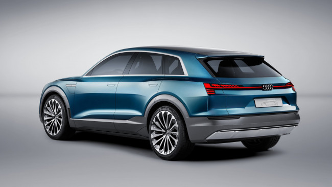Обои картинки фото audi e-tron quattro concept 2015, автомобили, audi, e-tron, quattro, concept, 2015, crossover