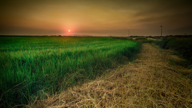 Обои картинки фото природа, восходы, закаты, рассвет