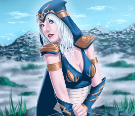 Картинка рисованное люди взгляд девушка фон