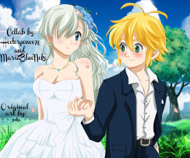 Картинка аниме nanatsu+no+taizai двое