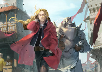 Картинка аниме fullmetal+alchemist стальной алхимик