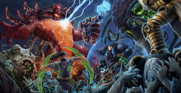 Картинка видео+игры heroes+of+the+storm action онлайн heroes of the storm ролевая