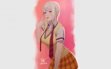 Картинка аниме shokugeki+no+soma девушка