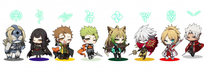 Обои картинки фото аниме, fate, stay night, малыши