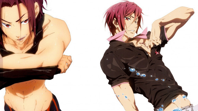 Обои картинки фото аниме, free, рин