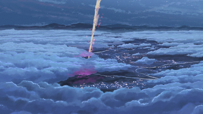 Обои картинки фото аниме, kimi no na wa, твоё, имя