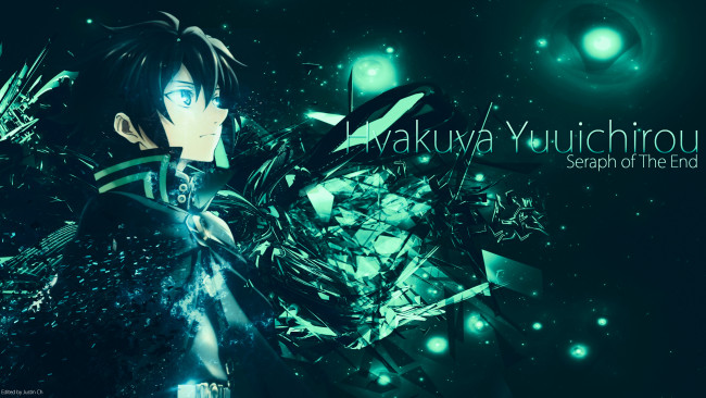 Обои картинки фото аниме, owari no seraph, юичиро