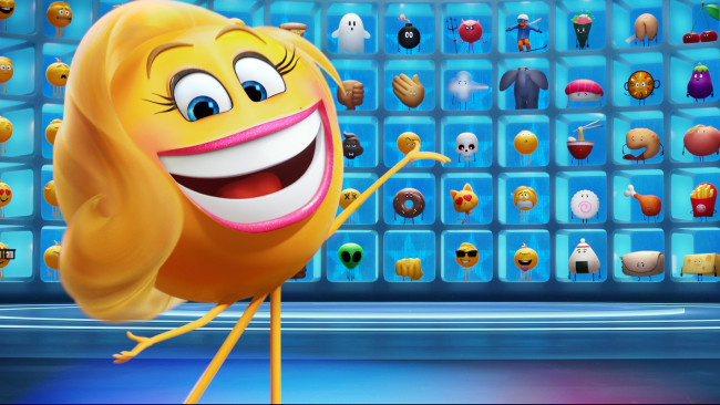 Обои картинки фото мультфильмы, the emoji movie, the, emoji, movie