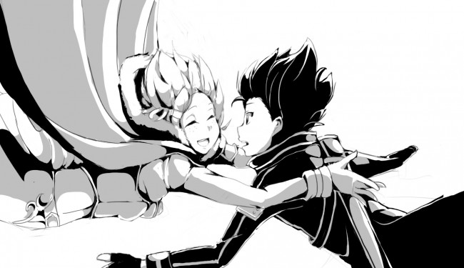 Обои картинки фото аниме, sword art online, мастера, меча, онлайн