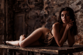 Картинка девушка девушки -unsort+ брюнетки темноволосые модель