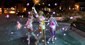 Картинка 3д+графика люди+ people фон взгляд девушки