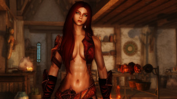 Картинка 3д+графика фантазия+ fantasy девушка взгляд фон