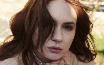 Картинка девушки karen+gillan актриса рыжая лицо