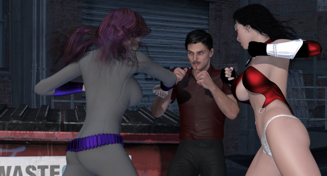 Обои картинки фото 3д графика, фантазия , fantasy, девушки, взгляд, фон