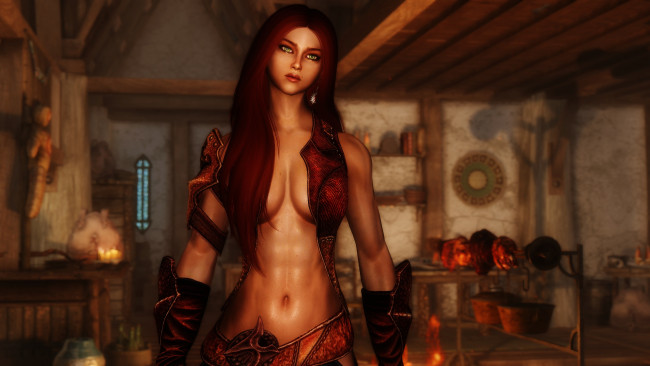 Обои картинки фото 3д графика, фантазия , fantasy, девушка, взгляд, фон