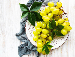 Картинка еда виноград гроздь