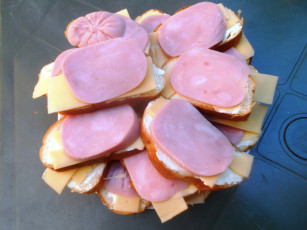 Картинка еда бутерброды +гамбургеры +канапе хлеб сыр колбаса