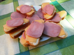 Картинка еда бутерброды +гамбургеры +канапе колбаса хлеб сыр