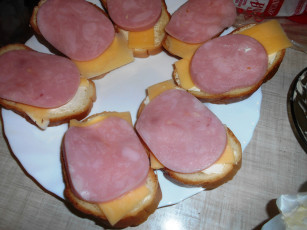 Картинка еда бутерброды +гамбургеры +канапе сыр колбаса хлеб