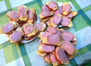 Картинка еда бутерброды +гамбургеры +канапе хлеб колбаса сыр