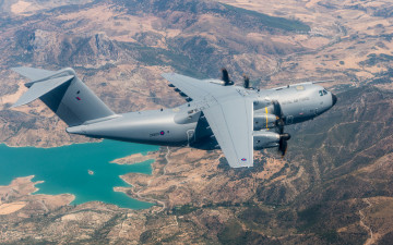 Картинка airbus+a400m+atlas авиация военно-транспортные+самолёты ввс великобритании a400m военно-транспортные самолеты airbus atlas