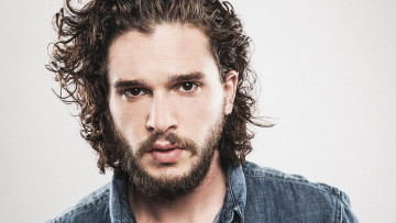 Картинка мужчины kit+harington бородка усы