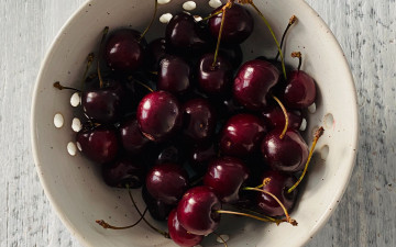 Картинка еда вишня +черешня вишни