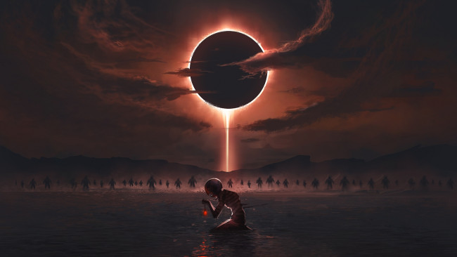 Обои картинки фото фэнтези, существа, rebirth, thefearmaster