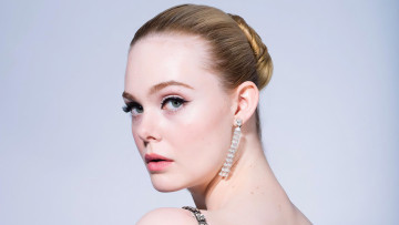 Картинка девушки elle+fanning лицо украшения