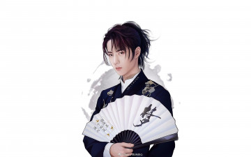 Картинка рисованное люди ван ибо веер