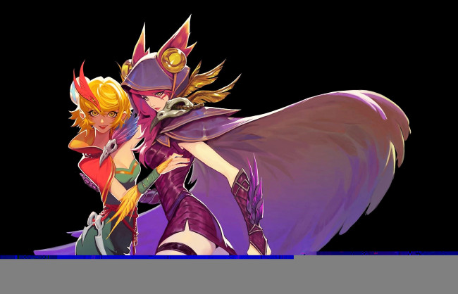 Обои картинки фото видео игры, league of legends, xayah