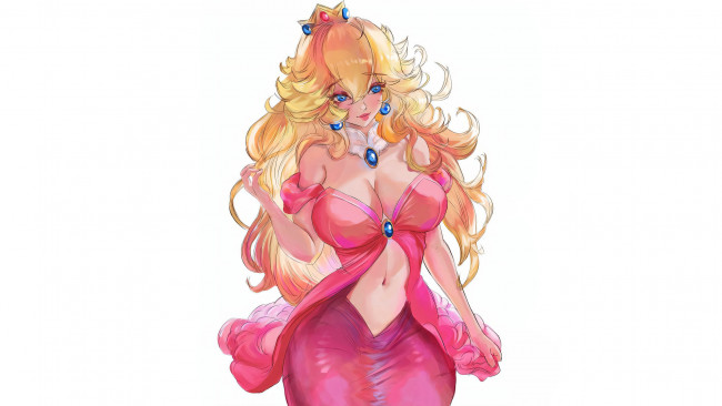 Обои картинки фото видео игры, super mario bros, princess, daisy, марио