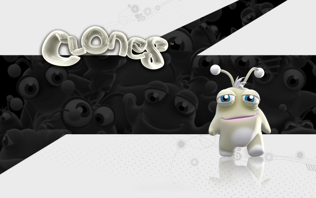 Обои картинки фото видео игры, clones, существо, рожки