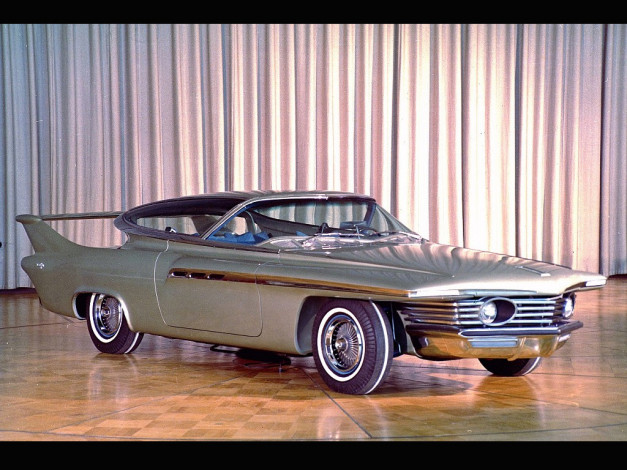 Обои картинки фото chrysler, turboflite, 1958, автомобили