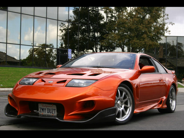 Обои картинки фото nissan, 300zx, автомобили, datsun