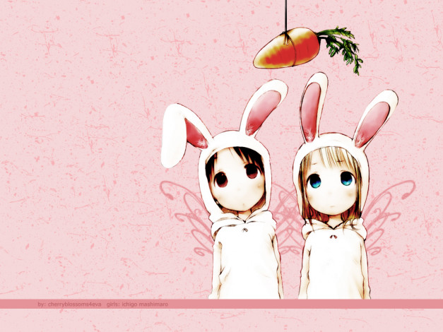 Обои картинки фото аниме, ichigo, mashimaro