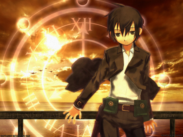 Обои картинки фото аниме, kino, no, tabi