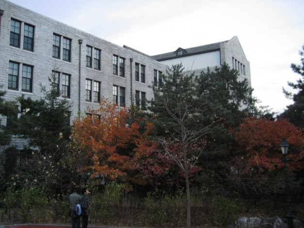 Обои картинки фото корея, города, здания, дома