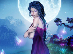 Картинка фэнтези девушки